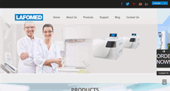 Desktop Screenshot of lafomed.com